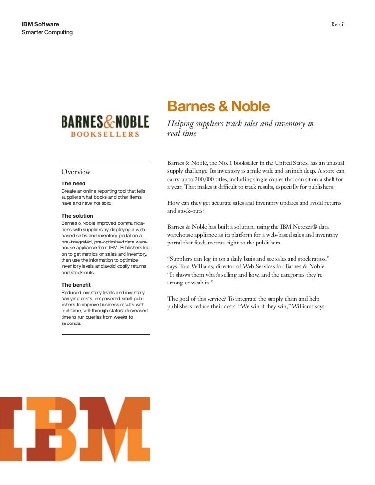 Ibm Barnes Noble