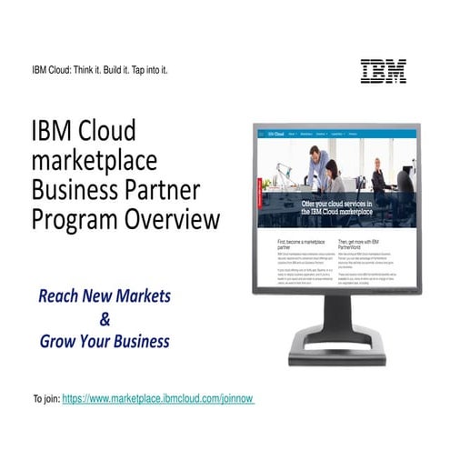 Enter the world of the IBM Cloud Marketplace 
