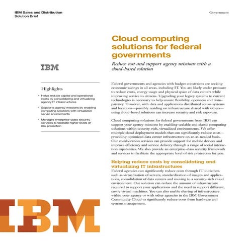 IBM Cloud Computing