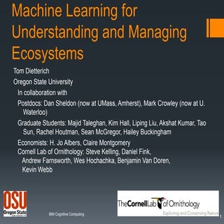 Machine Learning for Understanding ...