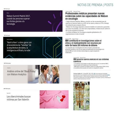 IBM - Notas de prensa | Posts