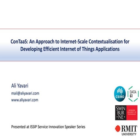 IBM-ISSIP Presentation 