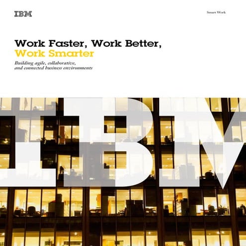 IBM Smarter Work Brochure