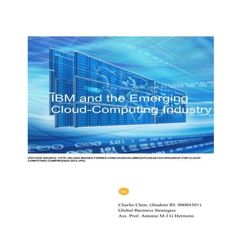 IBM and cloud computing