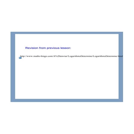 Ib maths sl logarithms laws