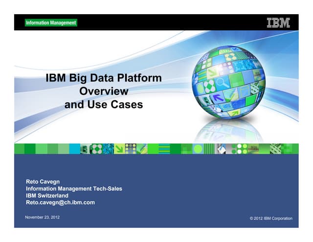 IBM Big Data Platform Nov 2012