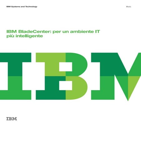 Ibm blade center