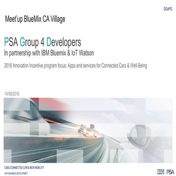 IBM Bluemix Paris meetup - #PG4D -  20160914-3