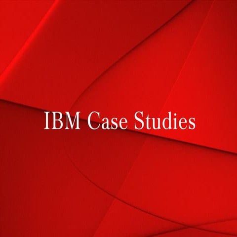 IBM | Digital, DM & Integrated Projects | Case Studies