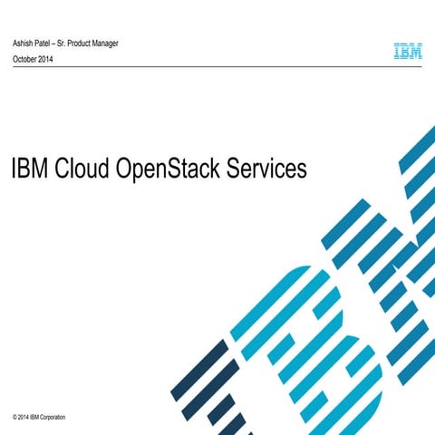 IBM Cloud OpenStack Services