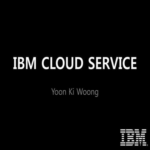Ibm cloud service