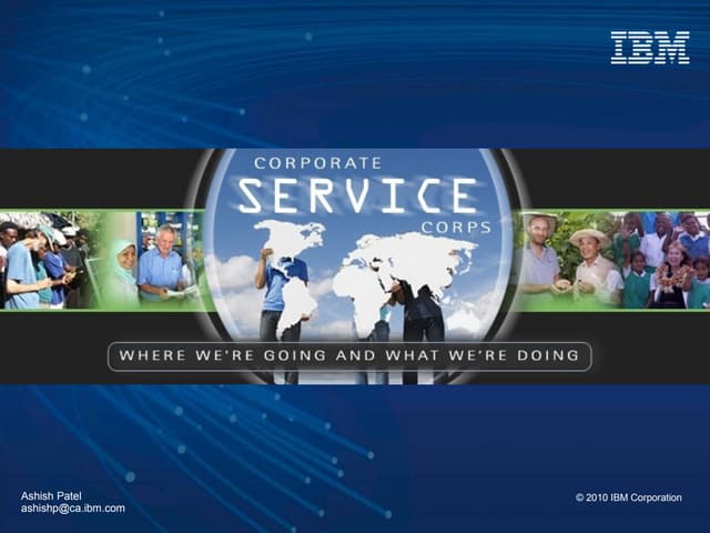 IBM Corporate Services Corps - Experience in Malaysia