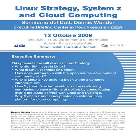 Ibm @ Dib Ottobre 2009