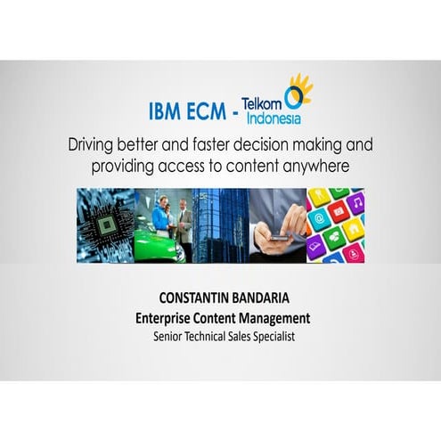 Ibm ecm brief overview 2015
