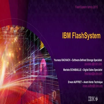 IBM FlashSystem : Les bonnes raisons de passer au Flash | PDF