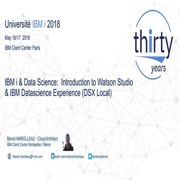 IBM i & Data Science in the AI era. | PDF