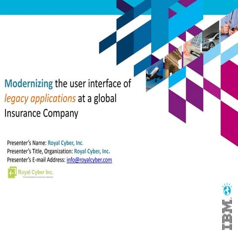 Modernizing User Interface of global Insurance giant ServiceSys 
