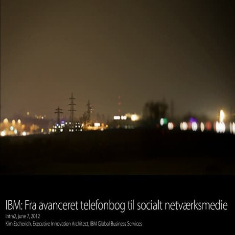Ibm internal socialmedia