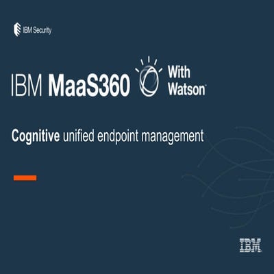 MaaS360 with Watson