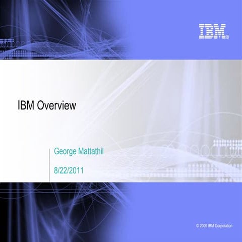 IBM Overview