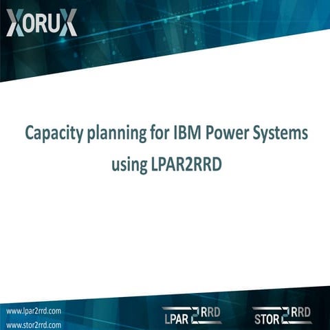 IBM Power capacity planning