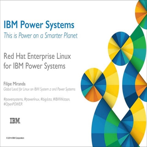 Ibm power systems this is power on a smarter planet
