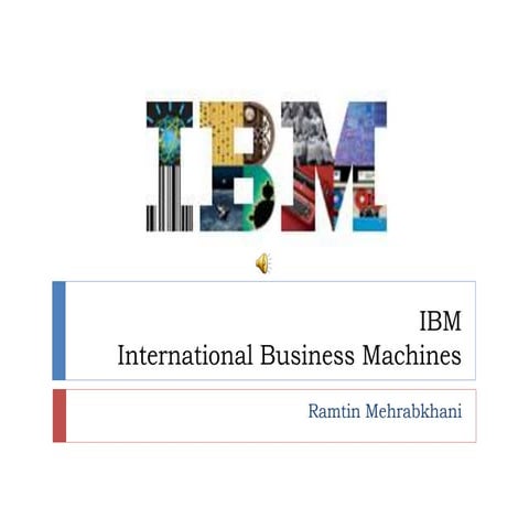IBM Presentation: Ramtin Mehrabkhani