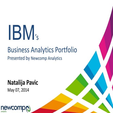 Ibm's business analytics portfolio