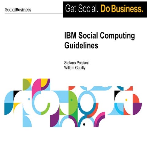 IBM Social Computing Guidelines