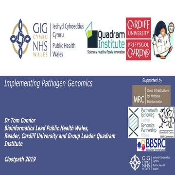 Implementing Pathogen Genomics