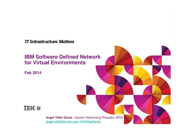 IBM SDN for VE - Jan 2014