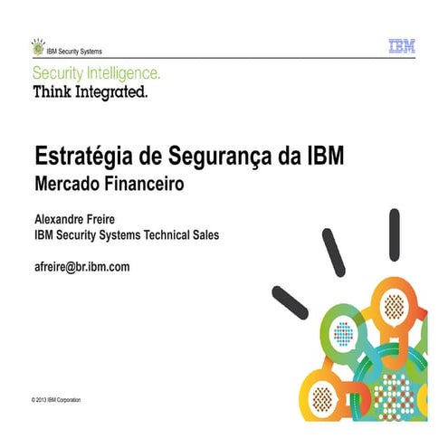 Estategia IBM Security para mercado financeiro