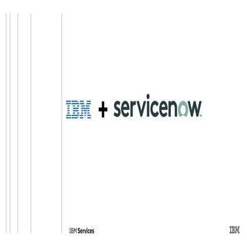 IBM with 서비스나우, IT운영관리 이젠 바뀔 때입니다.
