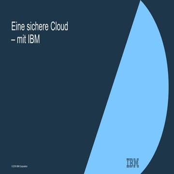 Sicherste Cloud Anbieter - IBM 