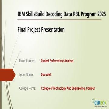 IBM SkillsBuild Decoding Data PBL Program 2025.pptx