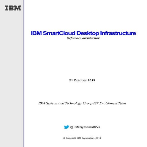 IBM SmartCloud Desktop Infrastructure 