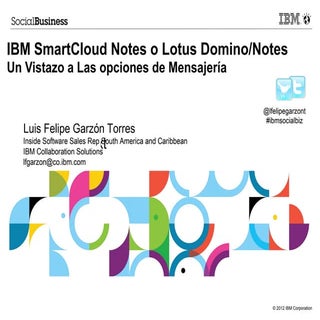 Ibm smart cloud notes or lotus domi...