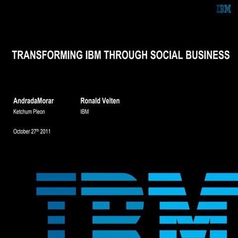 Ketchum Pleon - IBM Social Business