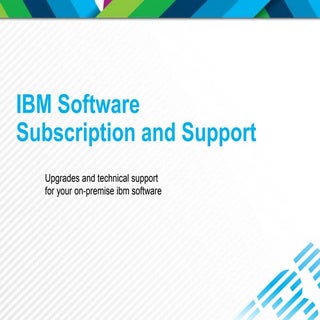 IBM Subscription and Support - English