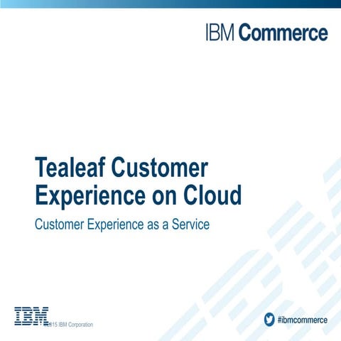 Ibm tealeaf on_cloud