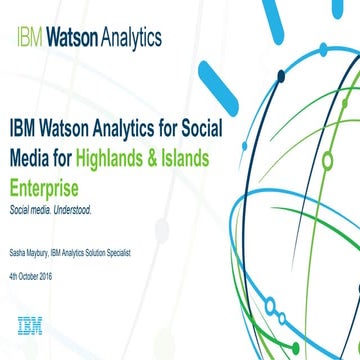 Ibm watson analytics for social media