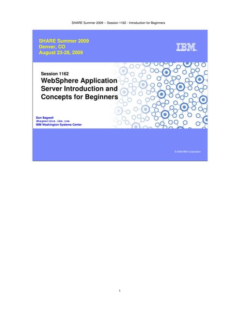 Ibm webpshere
