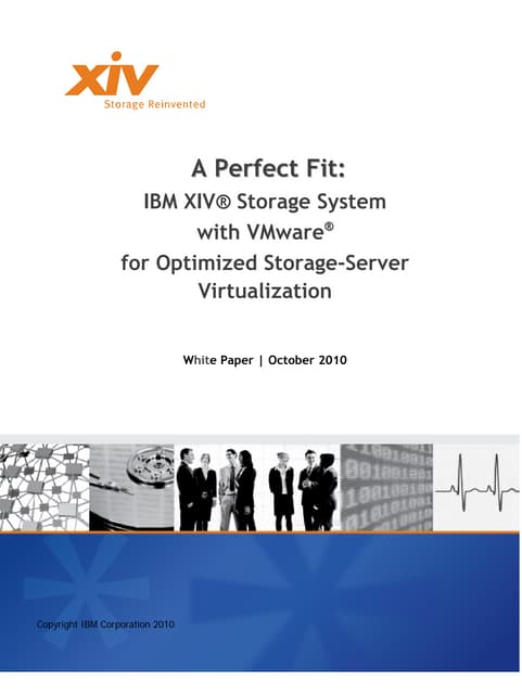 Ibm xiv storage   your ideal cloud building block