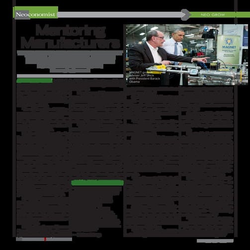 MAGNET: Mentoring Manufacturers