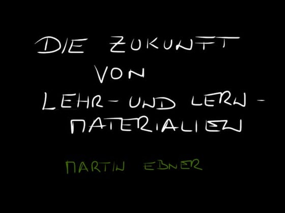 Die Zukunft von Lern- und Lehrmaterialien