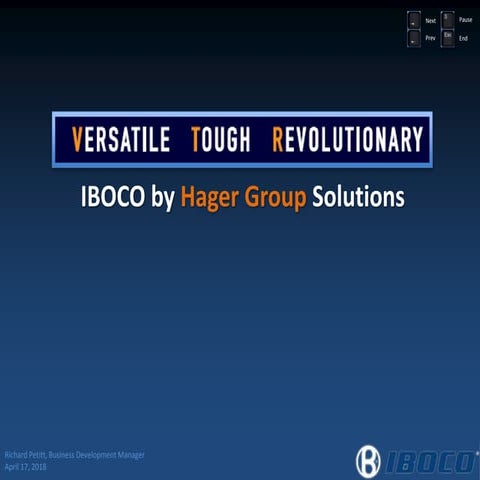 IBOCO by Hager Group Solution Concepts | PPTX