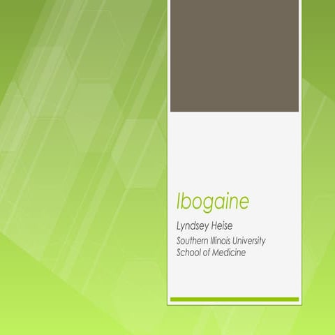 Ibogaine