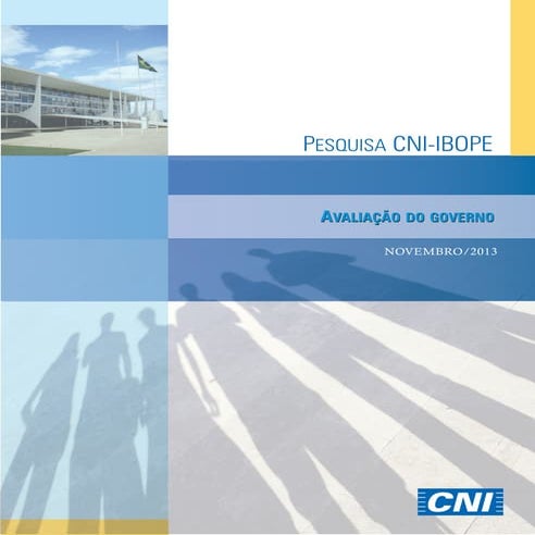 CNI-IBOPE Especial | Novembro | Divulgação 13/12/2013