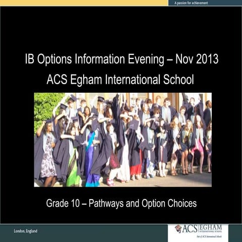 IB Parents Options and Pathways November2013