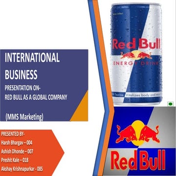 Red Bull - International Business
